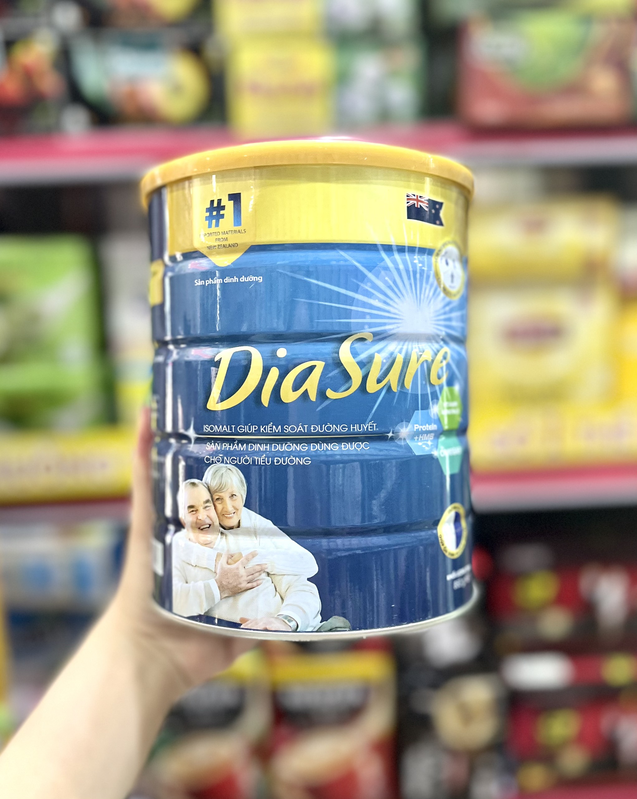 Sữa DiaSure Dinh dưỡng dành cho người tiểu đường 850G