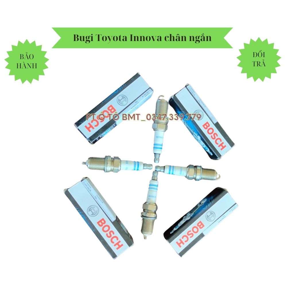 Bugi Toyota Innova, Lexus, Altis. Loại bạch kim (Platinum), Mã SP FR7DPP30X, Ren 14mm dài 76mm