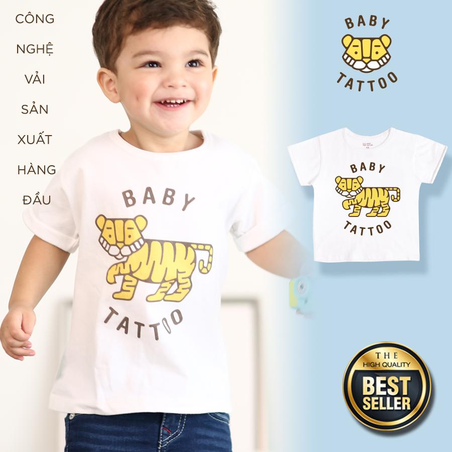 [HCM]Áo thun bé trai bé gái thun cotton cao cấp in hình cho bé