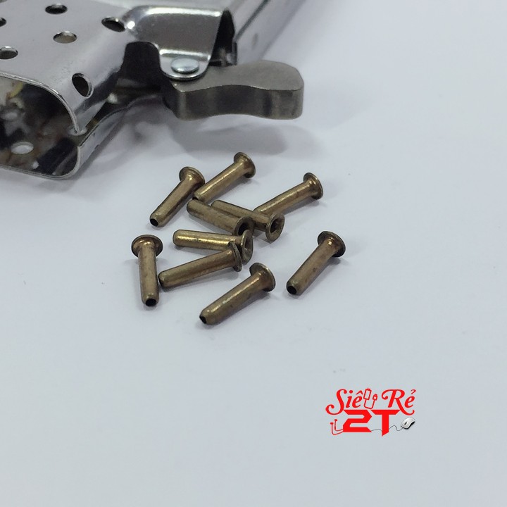 Combo 10 chốt tán xỏ chỉ búa cam Zippo - Linh kiện sửa Zippo chuyên dụng