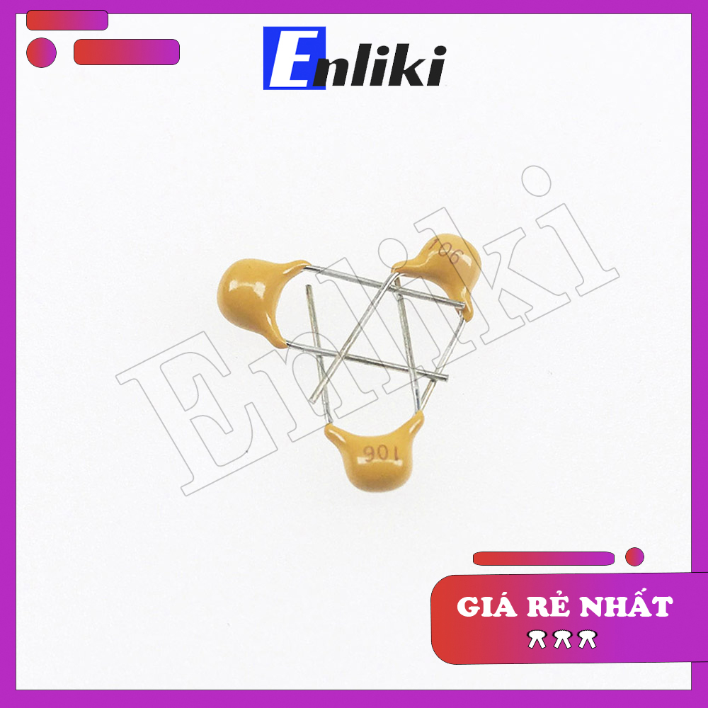 Tụ Gốm Vàng 10uF 50V 106
