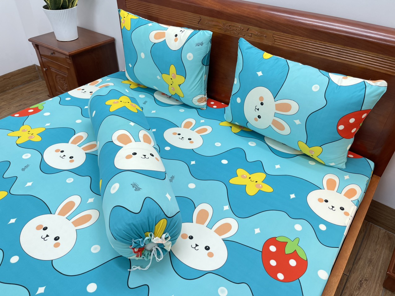 Ga/drap lẻ thun hàn quốc không áo gối nệm 1m6x2m/1m8x2m
