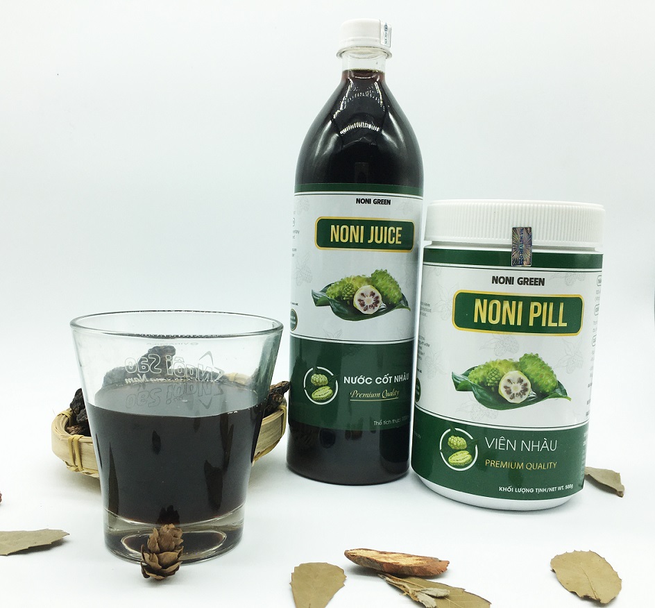 Nước cốt nhàu Noni Green chai 1l
