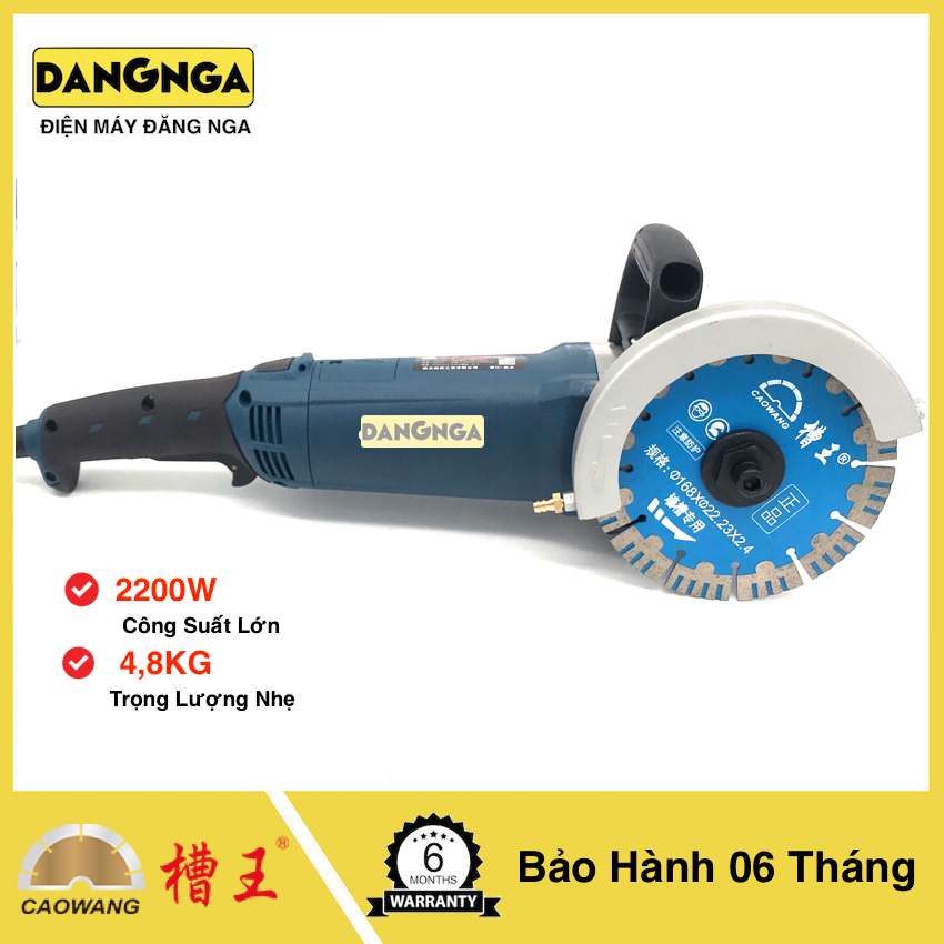 Máy cắt rãnh tường - máy cắt đá caowang cw1681