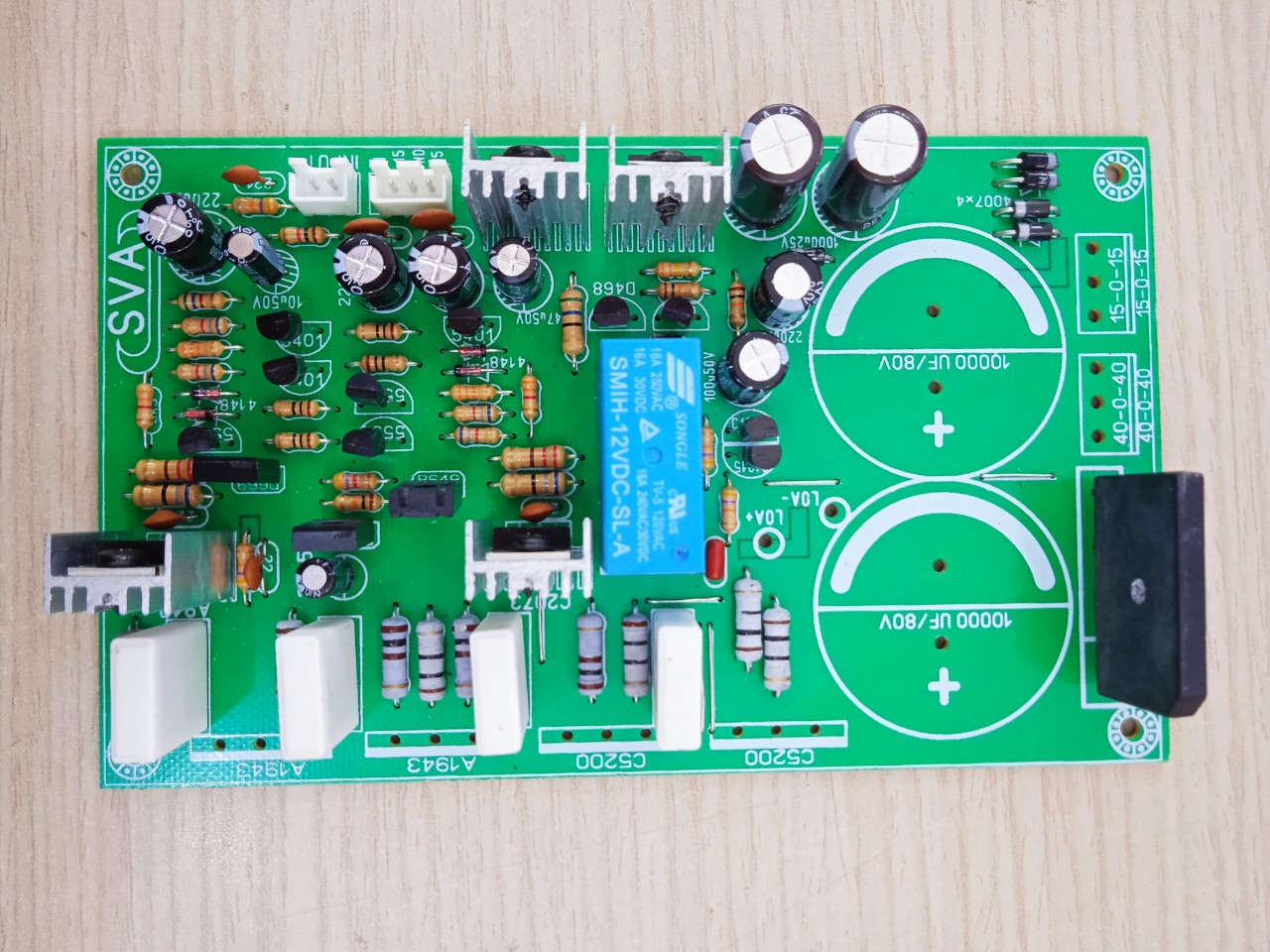 MẠCH CÔNG SUẤT 4 SÒ LIỀN NGUỒN ĐA NĂNG (1 KÊNH) - 1 MẠCH