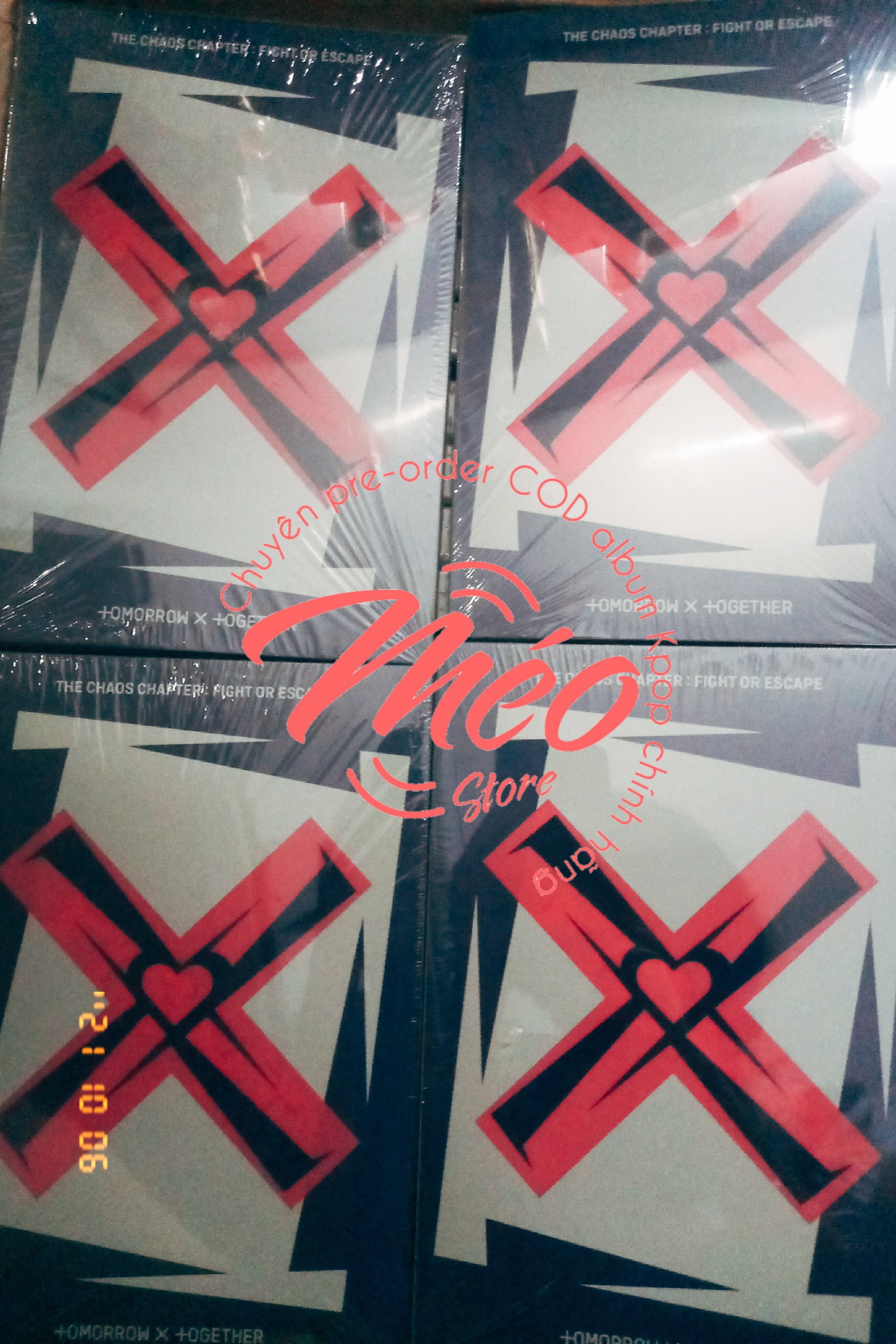 Có sẵn album txt - the chaos chapter : fight or escape hàng chính hãng nguyên seal