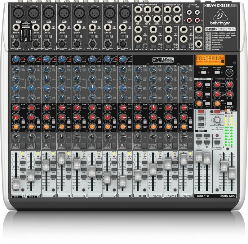 Bàn mixer behringer qx2222usb