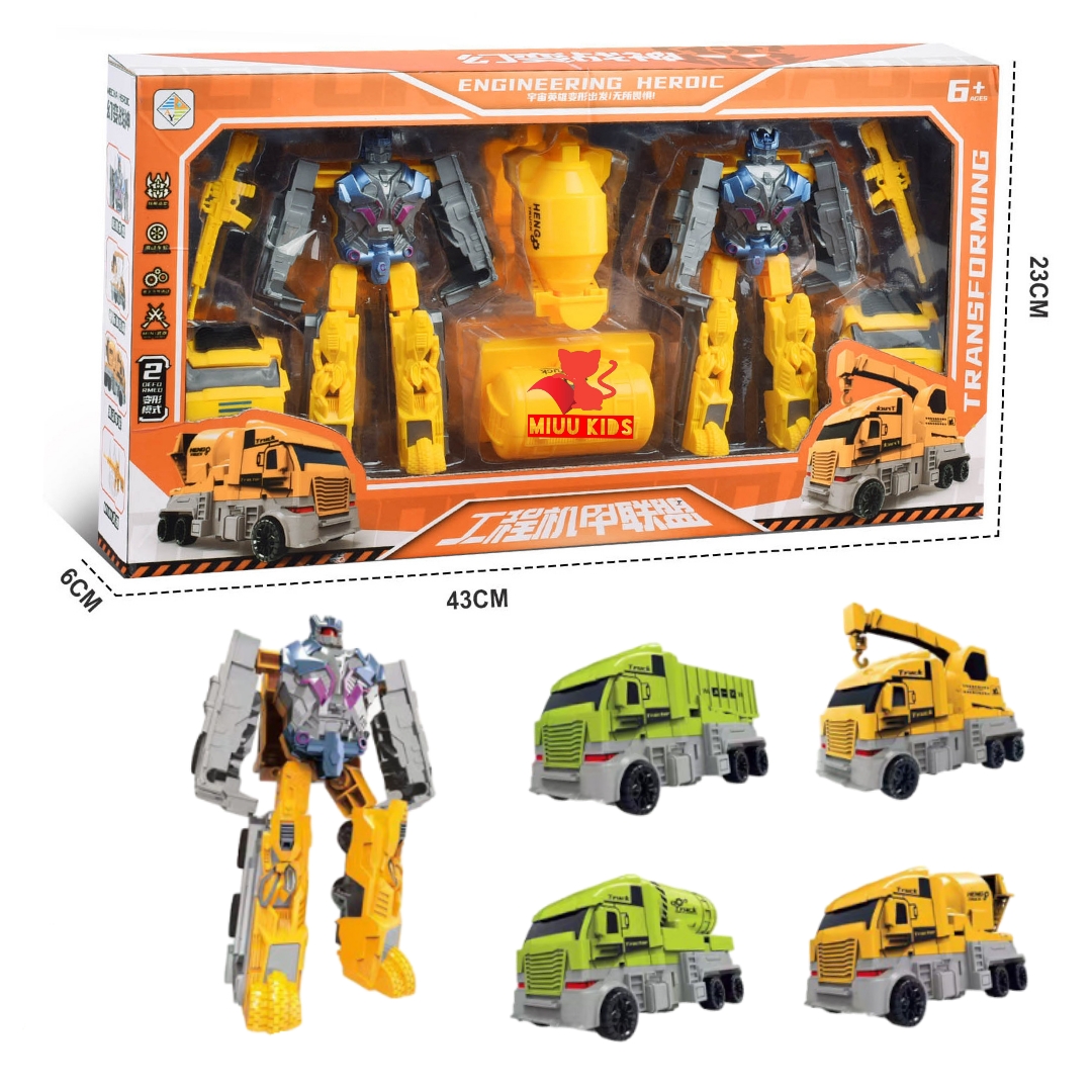 Giới thiệu Đồ chơi Robot biến bình Transformer - Đa dạng các loại xe biến hình khác nhau