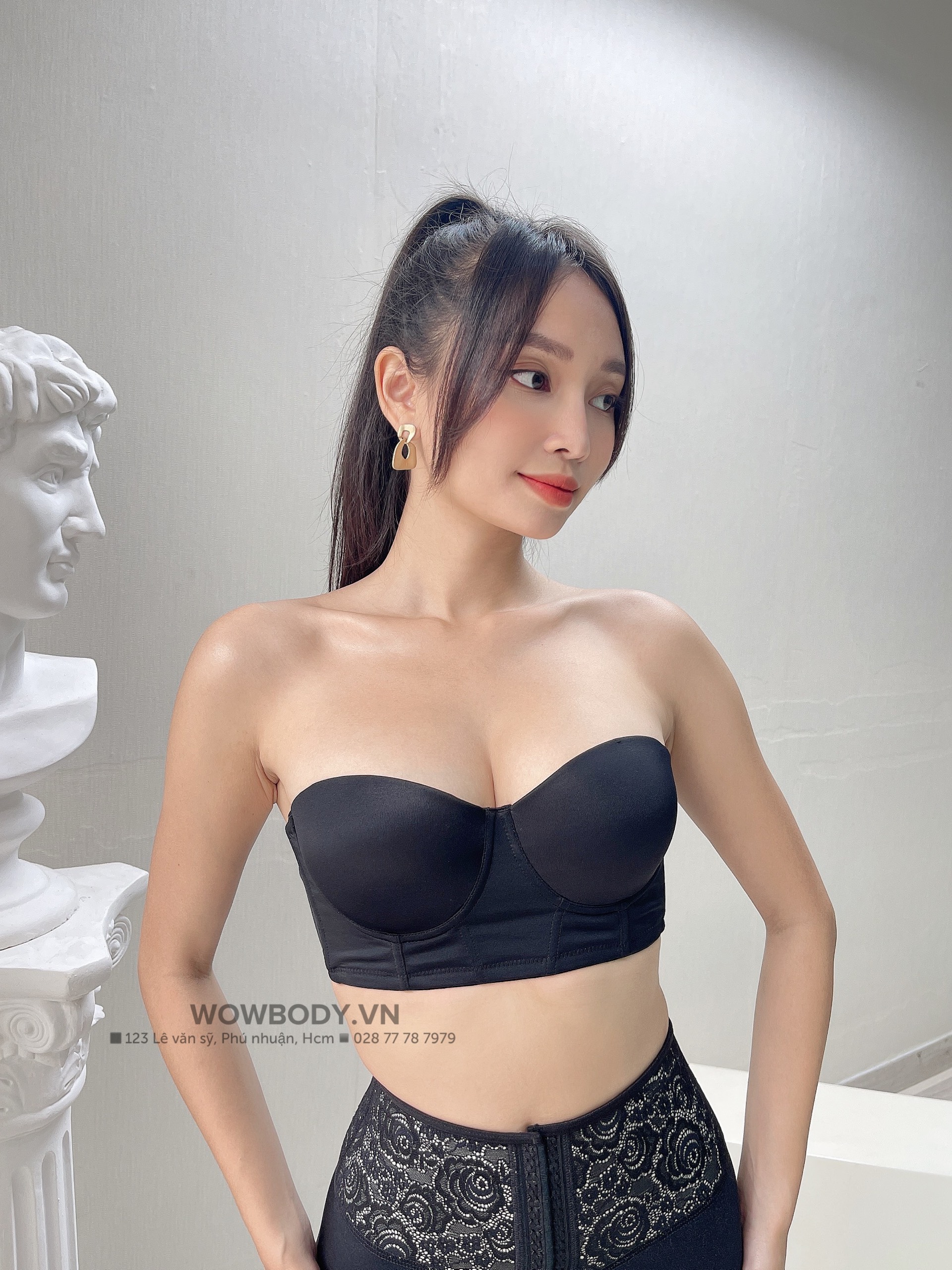Áo nâng ngực mút dày có gọng Xixili 1200