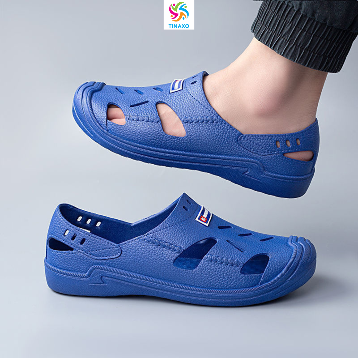 Giày nhựa dẻo, dép cao su nam  GS20