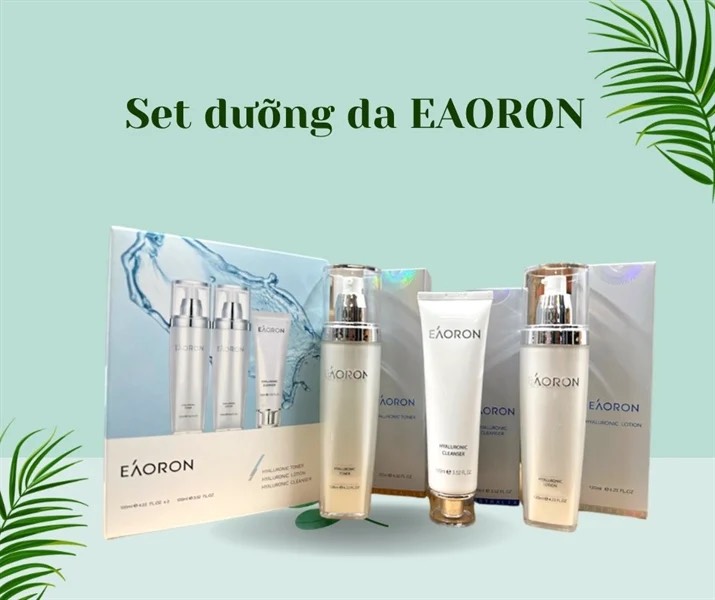 Set 03 món dưỡng da Eaoron nội địa Úc