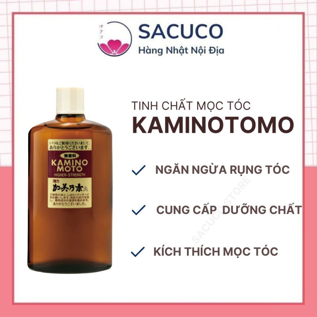 Tinh chất ngừa rụng tóc và mọc tóc kaminomoto 200ml