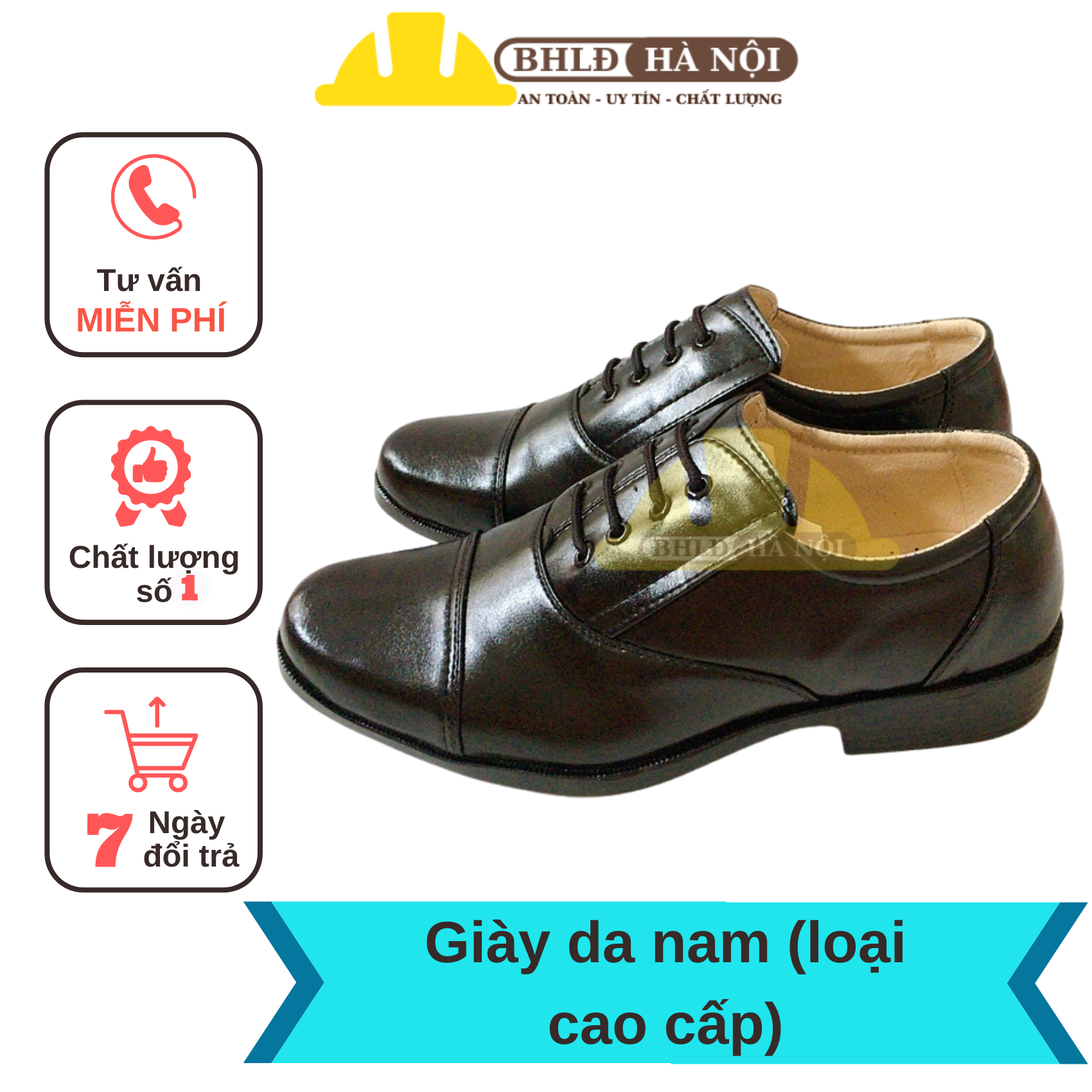 Giày da nam bảo vệ