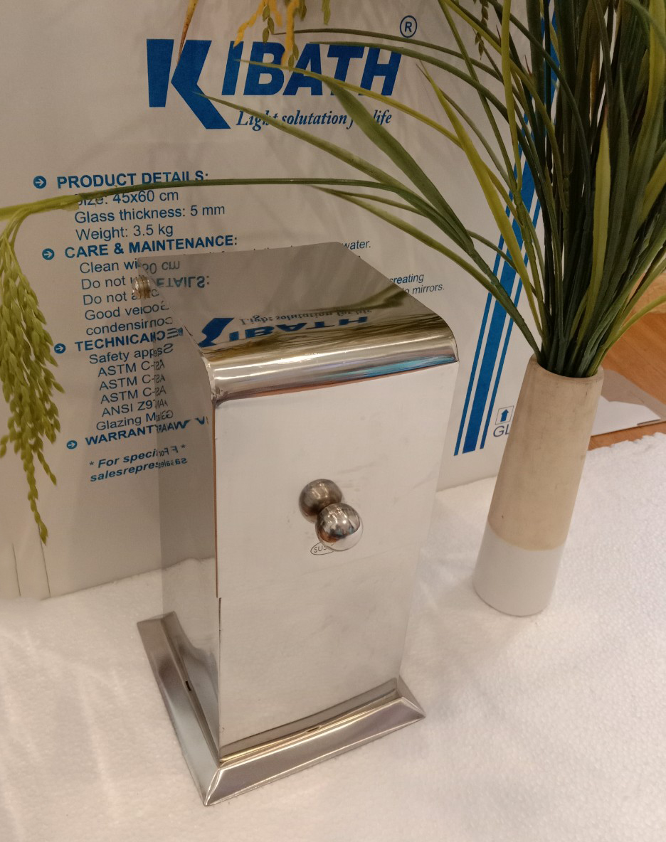 Ống đũa muỗng inox 304 có nắp đậy