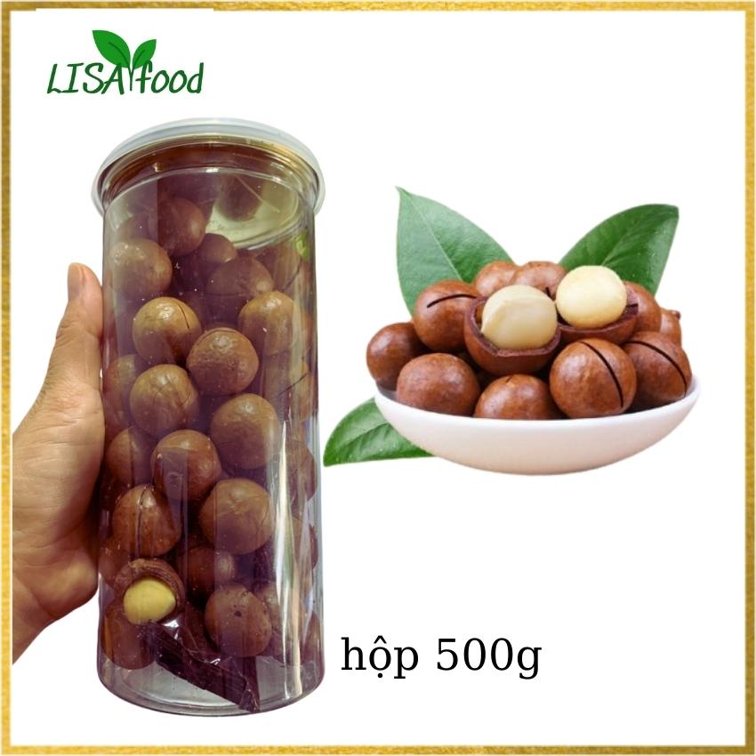 Hộp 500g hạt mắc ca macadamia -lisa2food