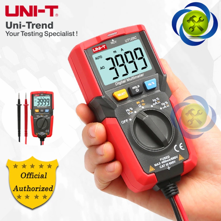 Đồng hồ vạn năng kỹ thuật số uni-t ut125c
