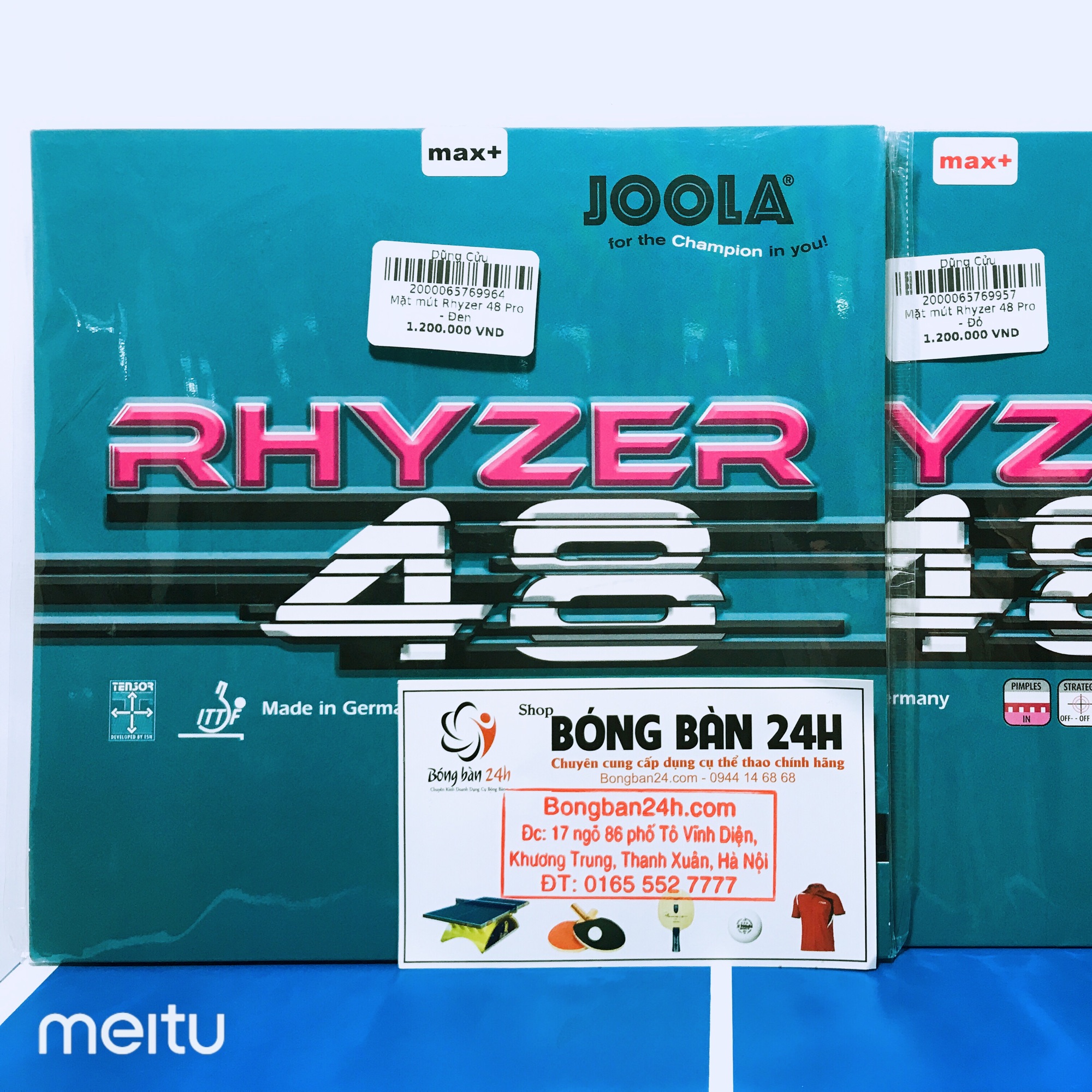 Mặt vợt Joola Rhyzer 48