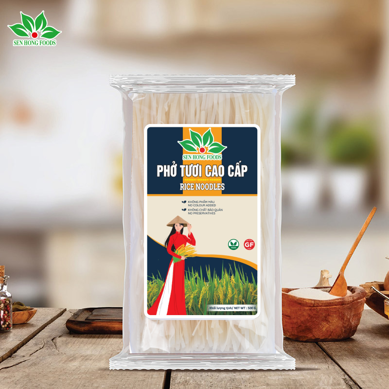 Phở Tươi Cao Cấp Sen Hồng 500g