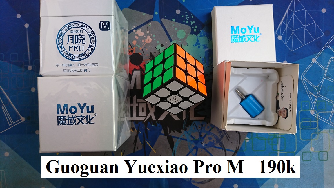 Rubik 3x3x3. FlagShip Siêu Giảm Giá. Moyu Guoguan Yuexiao Pro M