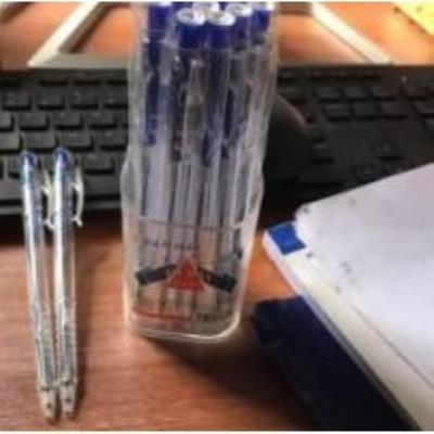 Cốc 20 Chiếc Bút Bi Tân Hải Siêu Rẻ Mực Ra Đều