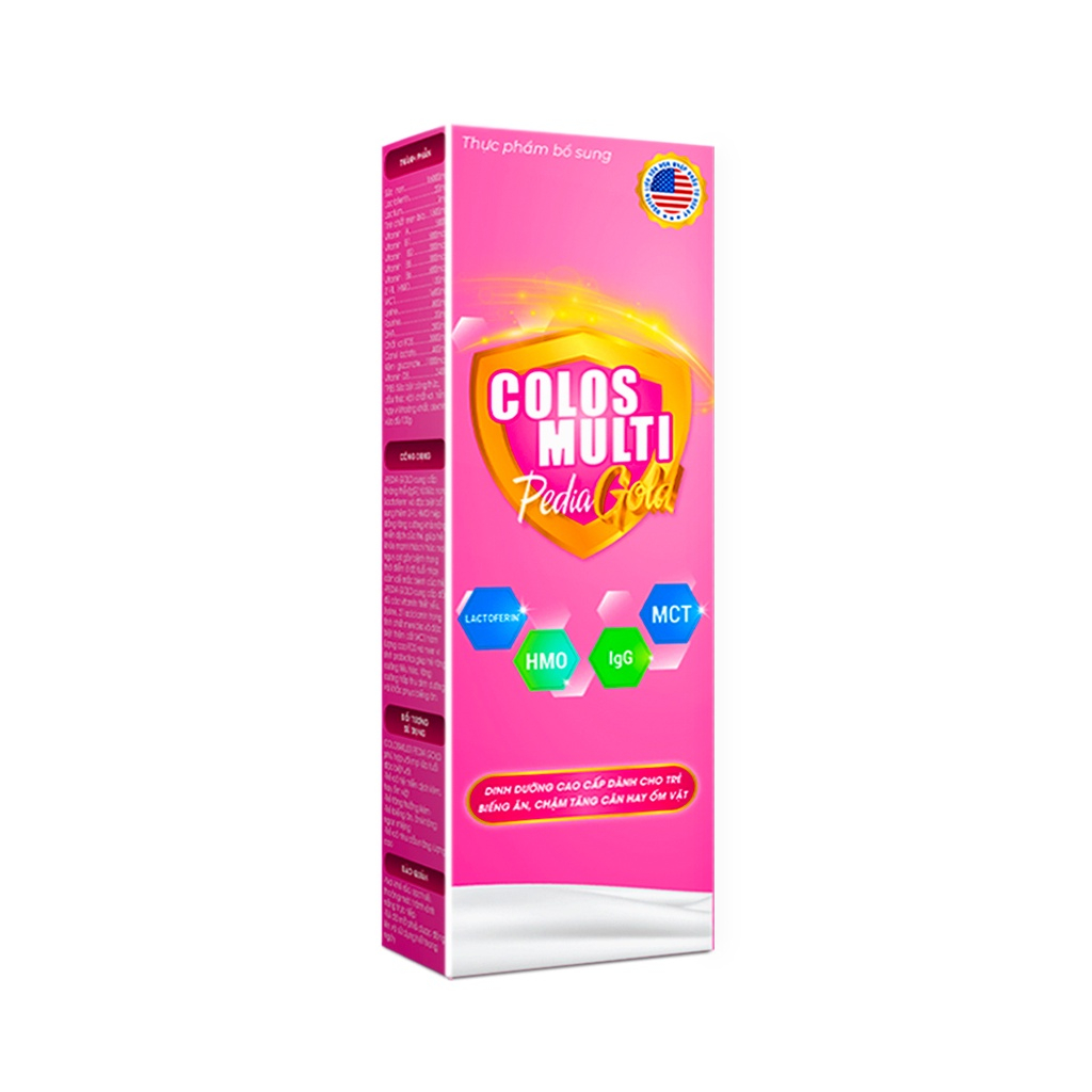 Date T2-26 Sữa non Colosmulti A0 hộp 2 gói x 14g hỗ trợ tăng cường sức đề kháng cho trẻ, tiêu hoá tốt