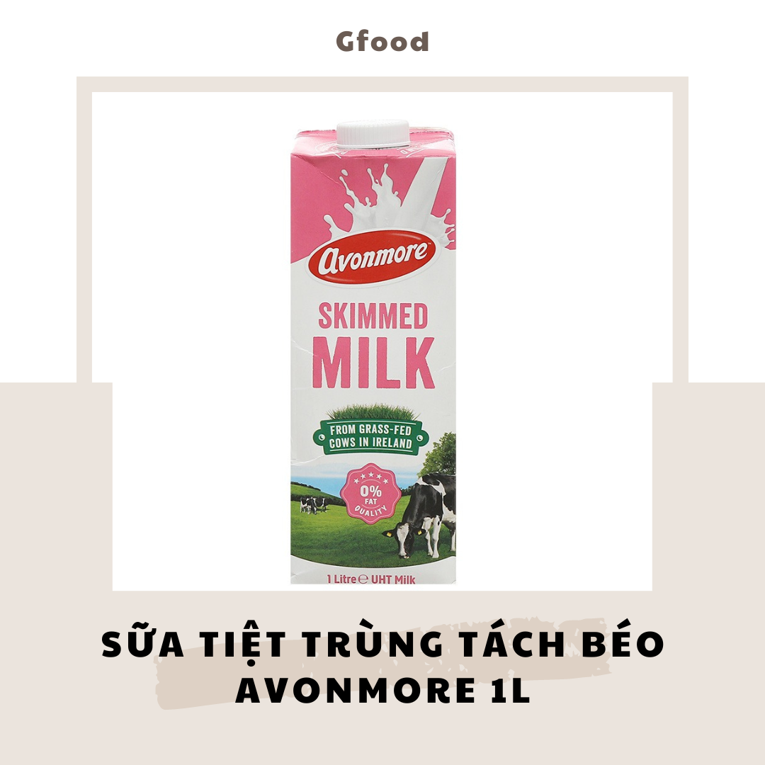 Avonmore Sữa Tiệt Trùng Tách Béo Hộp 1L