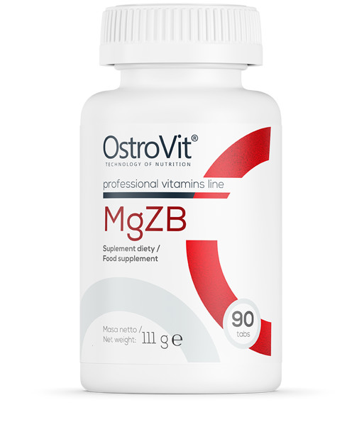 Ostrovit ZMA - MgZB 90 viên - Bổ sung Kẽm Magie vitamin B6