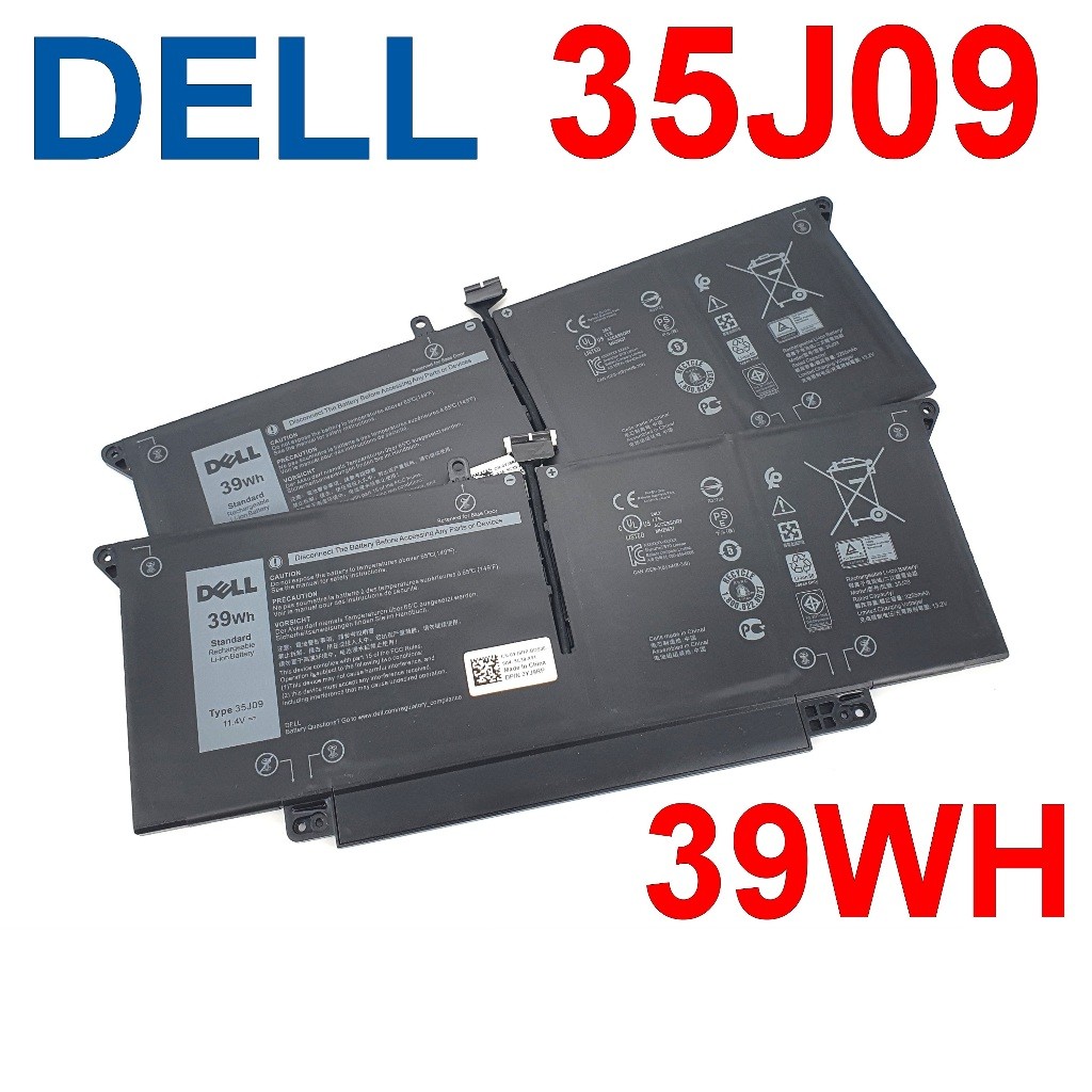 Pin (Battery) ZIN Dell Latitude 7310 7410 YJ9RP 09YYF 7YX5Y W65XD 35J09 11.4V 39Wh