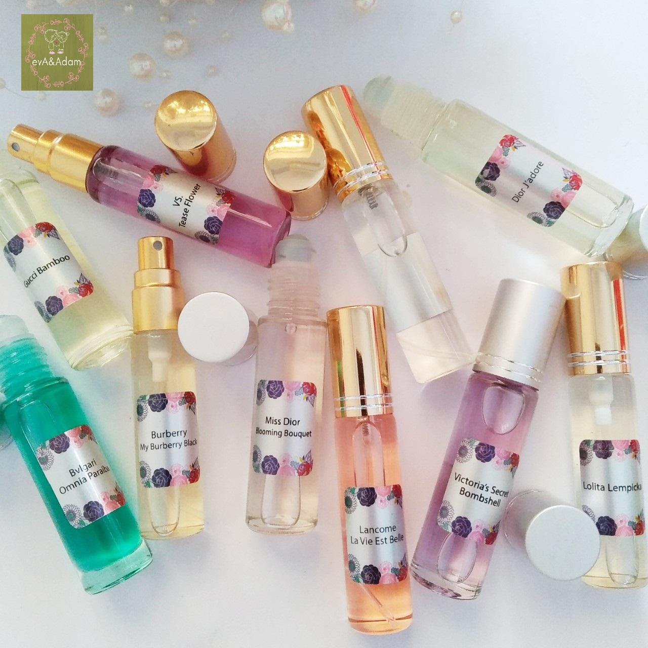 Tinh dầu nước hoa pháp 10ml - sỉ lẻ tinh dầu tinh dầu nước hoa mini nữ dạng lăn tinh dầu nước hoa nam tinh dầu nước hoa thơm lâu - evA&Adam