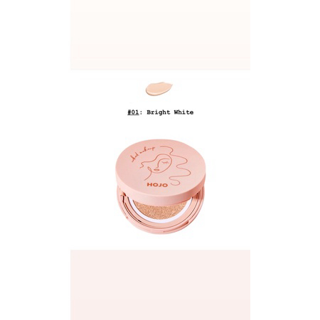 Phấn nước HOJO mỏng nhẹ mềm mịn, độ che phủ cao, kiểm soát dầu tạo lớp make up hoàn hảo🍓🍓