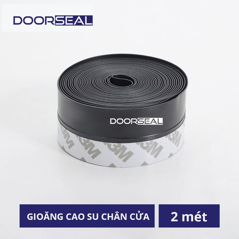 Gioăng, ron cao su chân cửa, ngăn côn trùng, ngăn thoát hơi lạnh, ngăn bụi hiệu quả, loại 2m - DOORSEAL™ (Vietnam)