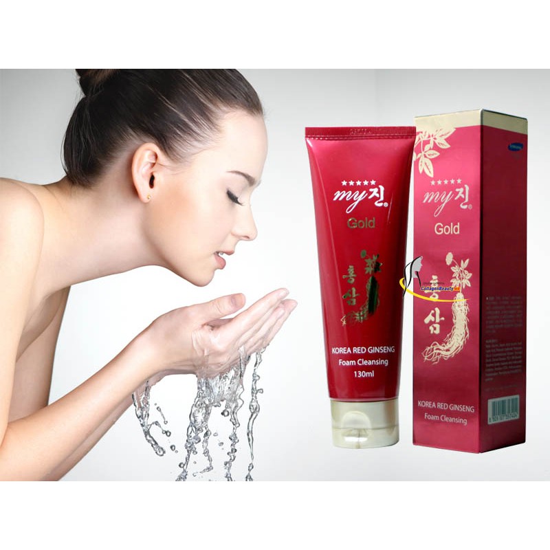 Sữa rửa mặt hồng sâm my goid korea 130ml