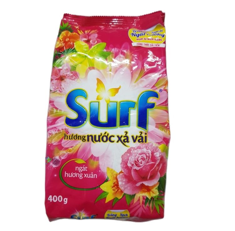Bột giặt Surf ngát hương xuân hương nước xả vải gói 400gr