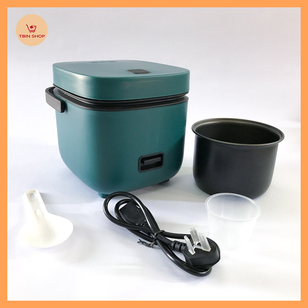 Nồi Cơm Điện Mini Đa Năng JIASHI 1,2L Hàng Nội Địa Cao Cấp (Nấu Cháo, Chưng, Hấp, Luộc) Phù Hợp Cho 1 Đến 3 Người
