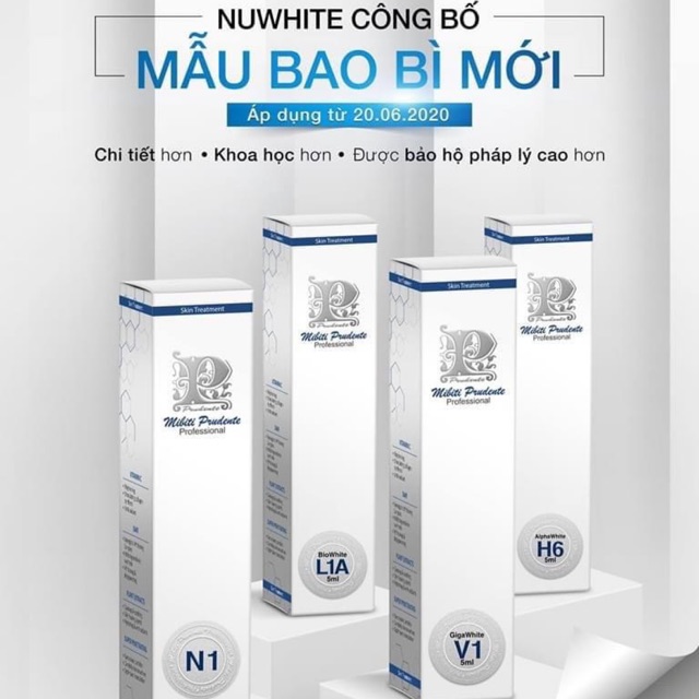 [HCM]Kem Hồng Nhũ Hoa Mibiti Prudente Nuwhite N1 5ml (IB ĐỂ LẤY GIÁ TỐT)