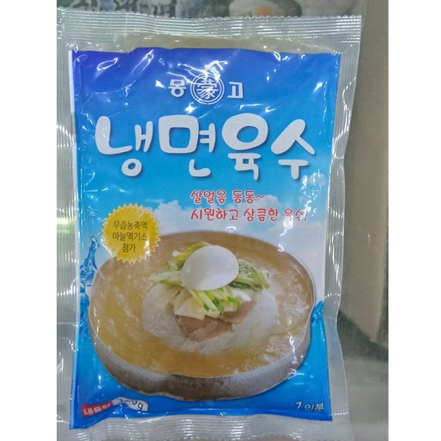 Nước mì lạnh monggo hàn quốc 340g - 몽고 냉면육수 340g
