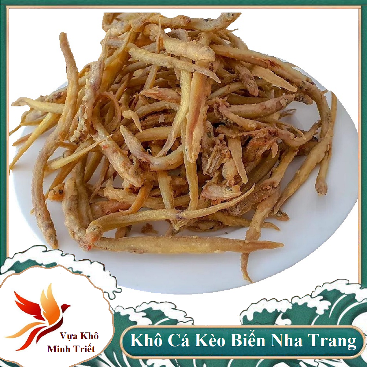 Khô cá kèo lãi biển 500gr khô cá kèo đặc sản nha trang- vựa khô minh triết