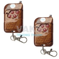 02 cái remote điều khiển từ xa sóng radio 315mhz - xuyên tường - rm04 - 4 nút