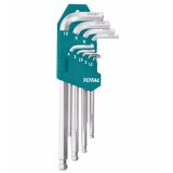 1.5-10mm bộ lục giác đầu bi dài 9 chi tiết total tht106292