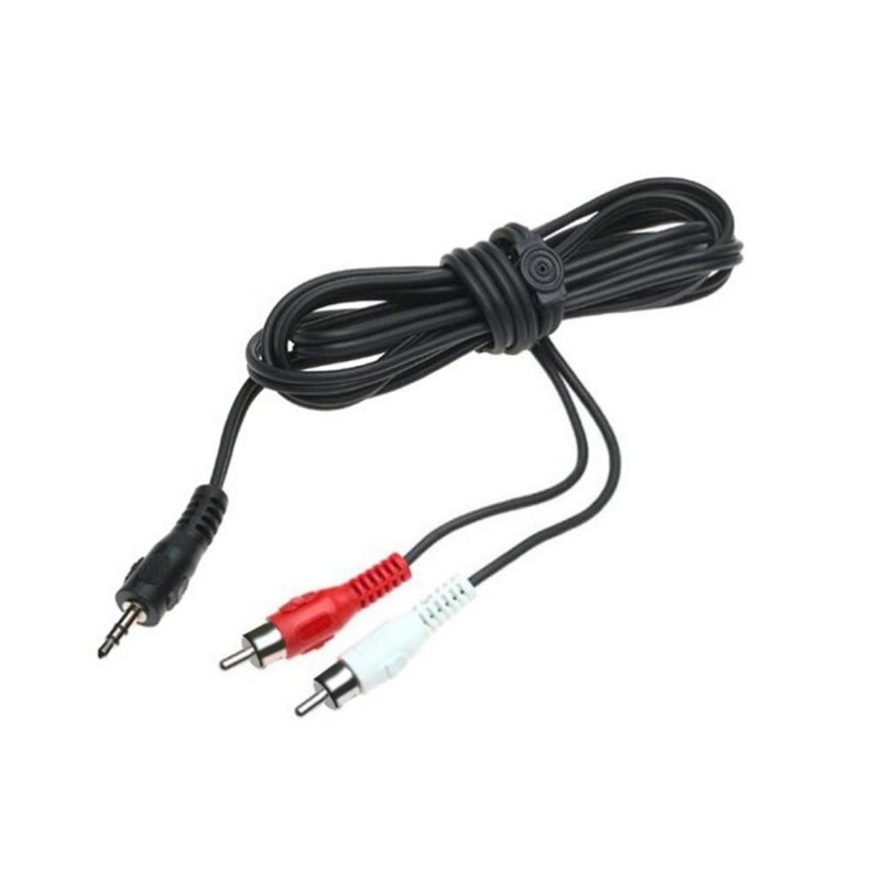 Bảng giá 1-Mini Plug 3.5mm Plug Jack to 2RCA Male Stereo Audio Cable Splitter - intl