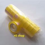 10 Cuộn băng dính(Băng keo) trong loại đường kính 6cm, bản rộng 1,8cm, dùng cho văn phòng -NPP HS shop