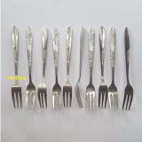 10 Dĩa inox( Nĩa inox) cao cấp dài 13cm -Bền, đẹp, cứng cáp, lịch sự -NPP HS shop