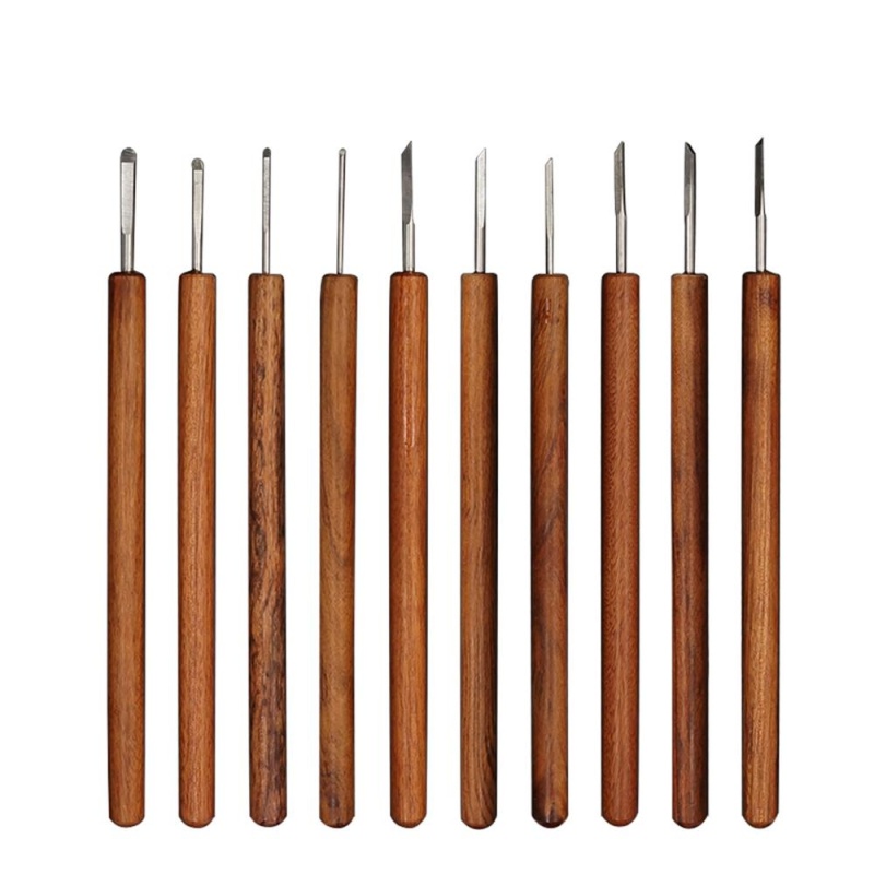 10 Pieces of Special High-grade Yellow Rosewood Tool for the Beading Machine - intl
