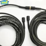 Dây áp lực cao lõi thép bọc bố DÙNG ĐỂ NỐI DÀI THÊM dây máy rửa xe 2 đầu ren trong 22mm