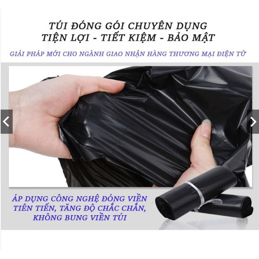 1kg Túi nylon đen có quai loại 10kg đựng rác, đóng hàng