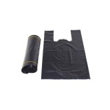 1kg Túi nylon đen có quai loại 20kg đựng rác, đóng hàng