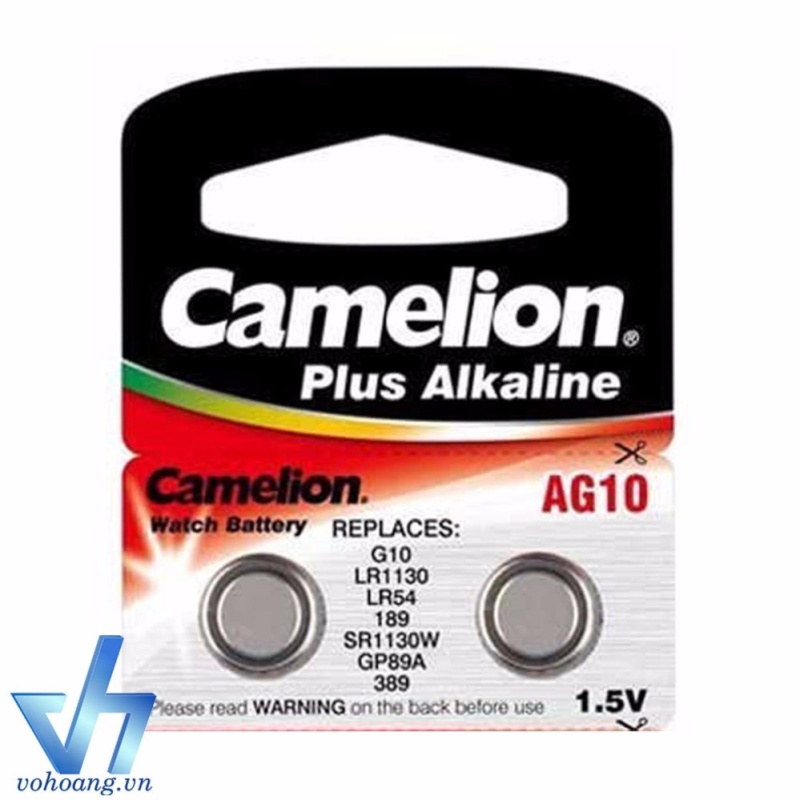 Bảng giá Mua 2 pin Camelion Alkaline AG10 - Pin gắn máy tính, đồng hồ, đồ chơi, ...
