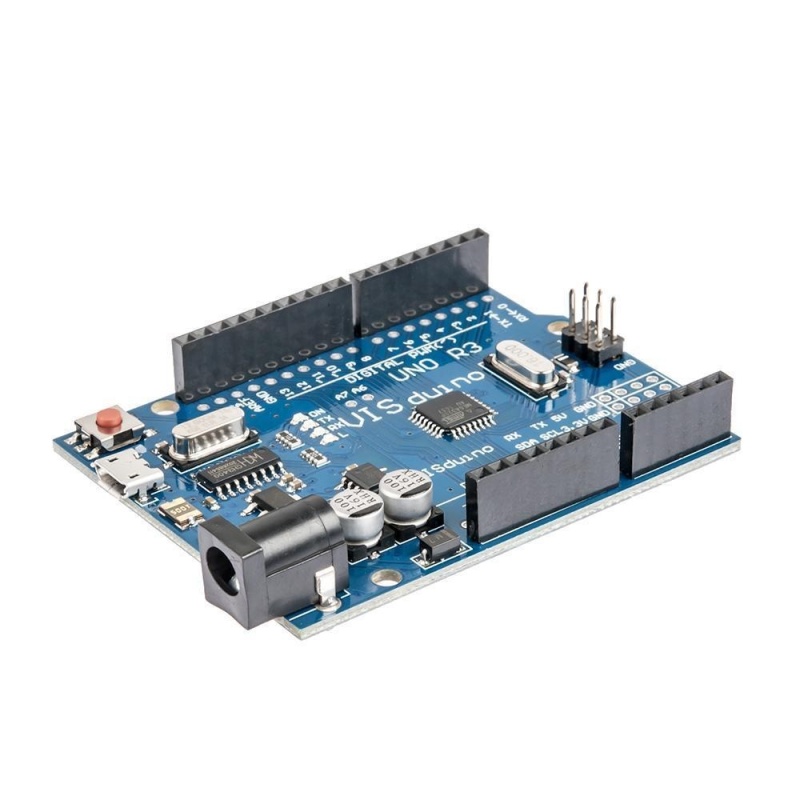 Bảng giá Mua 2017 New Astar Blue ATmega328P CH340G UNO R3 Board Module Row Pins
Improvement for Arduino DIY - intl