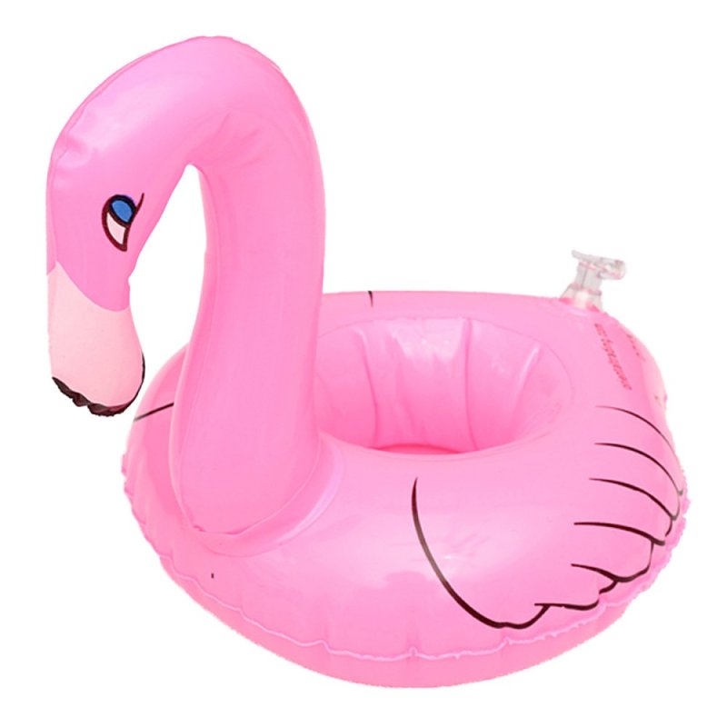 20Pcs Inflatable Flamingo Drink Can Holder Swimming Bath Beach Kid Toy - intl