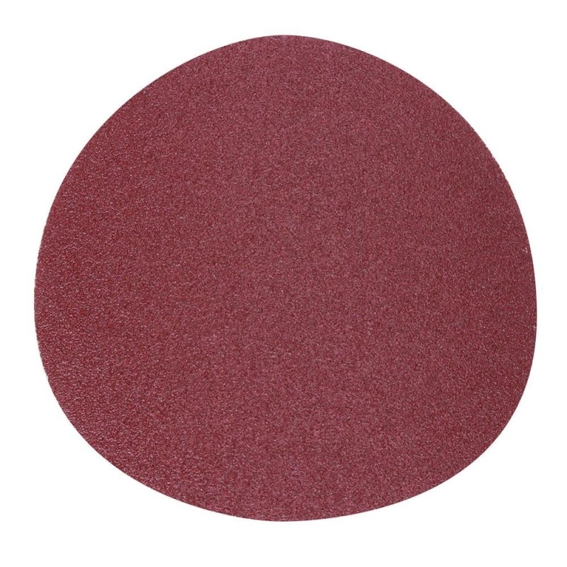 30pcs/set 125mm 80 Meshes Round Selfadhesive Sand Paper Flocking